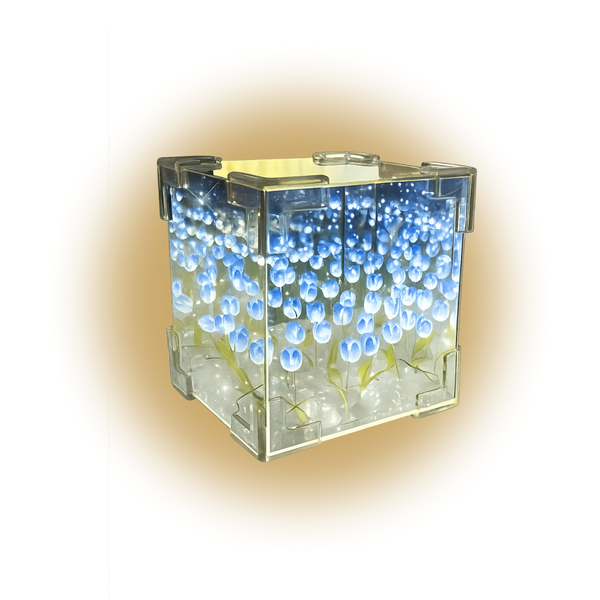 Tulip Infinity Mirror Cube